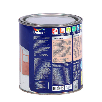 Краска акриловая 0.75 л для окон и дверей DULUX, база BC, полуматовая