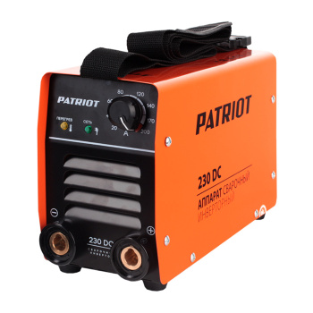 Аппарат сварочный инверторный PATRIOT 230 DC, 230 А, 1.6-4 мм