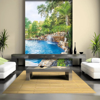 Фотообои Bellissimo В-020 "Чарующий водопад" 1400*2000м (4лист) *1