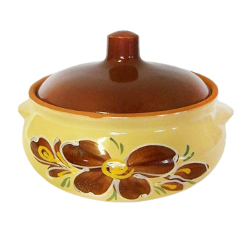 Горшочек для жаркого керамич. 0,7л d.15см (Борисов) *1/12