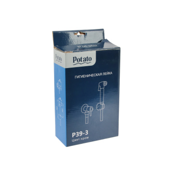 Лейка для гигиенического душа Potato P39-3, шланг, кран