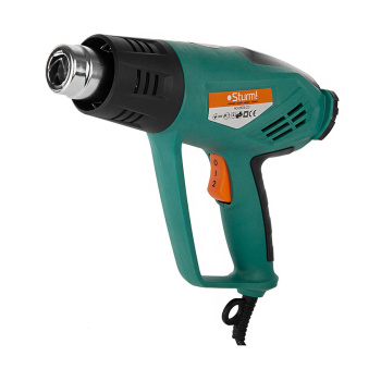 Фен технич.(термопистолет) STURM HG2003LCD (2000Вт,2-х темп.,диап.,6 реж.потока) КЕЙС *1/6