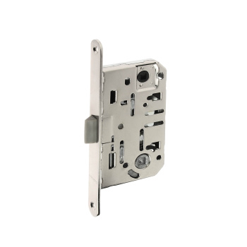 Защелка врезная п/ручку и фиксатор НИКЕЛЬ матовый БЕСШУМНАЯ 5300-Р-WC-NIS Сode Deco *1/40