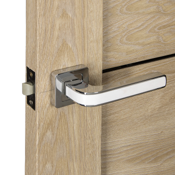 Дверное полотно остекленное Двери Гуд КЛ7/1, 2000х600х37 мм, дуб светлый