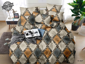 Постельное белье 2сп бамбук Орхидея H-021, наволочки 70*70см - 2шт *1