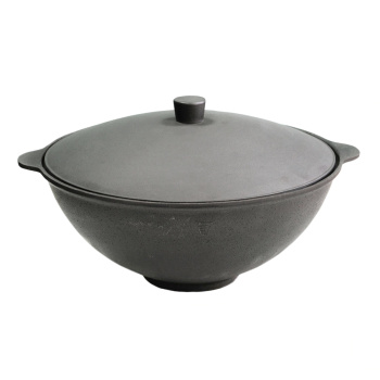 яяяКазан чугунный 6,0л с Крышкой d верха 340мм (6,0-КАл) арт.960 (Балезино) *1