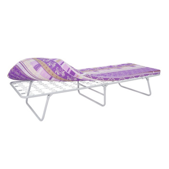 Раскладушка со съемным матрацем дл.1900мм,ш.700мм, на пружине , максимальная нагрузка 120кг "Марфа-2"