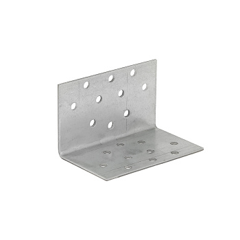 Уголок крепежный 50х50х80 мм ТехноСервис KUR, равносторонний