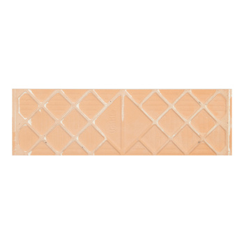 Бордюр Global Tile Ternura, 250х400х8 мм, бежевый