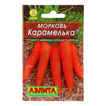 Семена Морковь Карамелька 2гр Аэлита Лидер автор *10/500 Семена Морковь Карамелька 2гр Аэлита Лидер автор *10/500