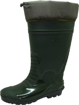 Сапоги мужские ПВХ утепленные арт. 046нм (манжет) р. 41-46 *6