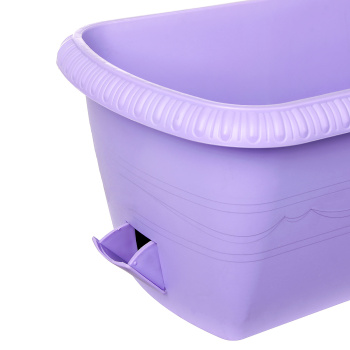 Ящик д/цветов пластм. "Lе Jardin" 40х19х15см с др.реш. прик.вент. Лаванда108-28 (Tek.A.Tek) *1/10 Ящик д/цветов пластм. "Lе Jardin" 40х19х15см с др.реш. прик.вент. Лаванда108-28 (Tek.A.Tek) *1/10