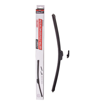 яяяЩетка стеклоочистителя SKYWAY стандарт, 53 см, 21", бескаркасная   3252483