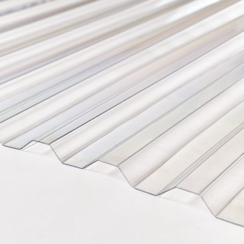 Поликарбонат 0.8 мм профилированный С-8-У стандарт, 1.15х2 м прозрачный