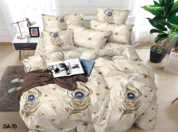 Постельное белье 2сп бамбук Орхидея DA-70, наволочки 70*70см - 2шт *1