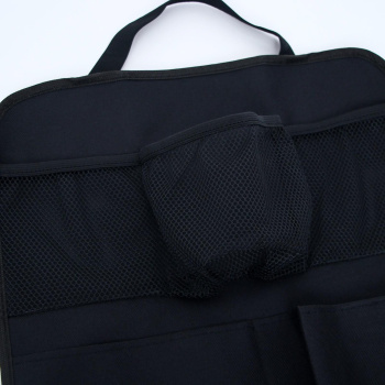 яяяОрганайзер на спинку сидения автомобиля, c карманами,оксфорд, цвет черный 4940735