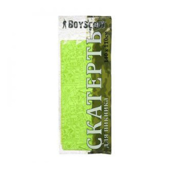 BOYSCOUT Скатерть для пикника 140x110 см, спанбонд (5 цветов в коробке) /80