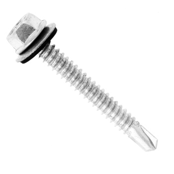 Саморезы кровельные BROZEX 5,5*38 цинк (2500шт) промтара к *1