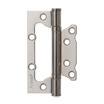 Петля без врезки ХРОМ 100*63*2-B2 CR AVERS *2/12/96