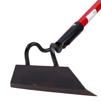 Тяпка нерж/сталь раб часть 220*145 с метал. черенок (2151-Ч) ЦИ  *1/5