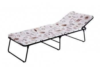 Раскладушка дл.1970*733*350 (120кг) "Надин" мягкая с 408/с408/47/1 (Беларусь) *1/4/36