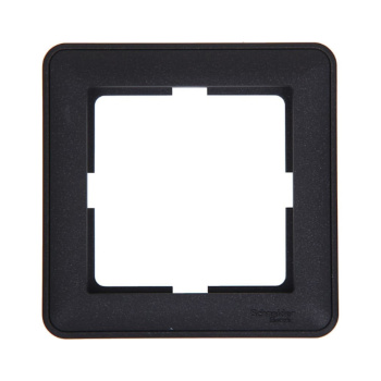 Рамка W59 1-м. черн. SchE KD-1-68  *1