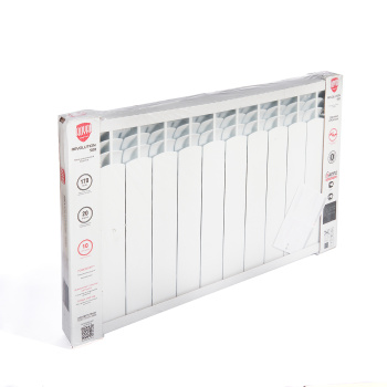 Радиатор алюминиевый 12 секций Royal Thermo Revolution, 500 мм, белый