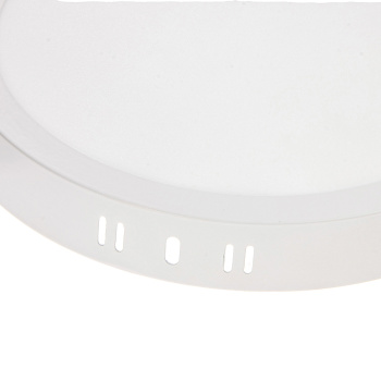 Светильник накладной Ecola Круглый даунлайт с драйвером 18W 220V 4200K 210*32 DRSV18ELС *1/40