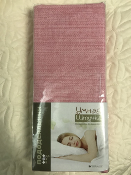 Пододеяльник бязь евро (200*220см) розовый Умная штучка (Павлина) *2/8 *