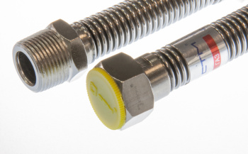 Подводка д/газа сильфон. 1/2" 100 см МП CTM ГАЗ CGHM1210 *1