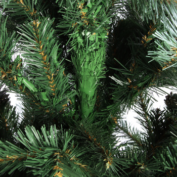 Елка искусственная Елки от Мишки «Элитная», 180 см, ПВХ, зеленый с инеем Елка искусственная Елки от Мишки «Элитная», 180 см, ПВХ, зеленый с инеем