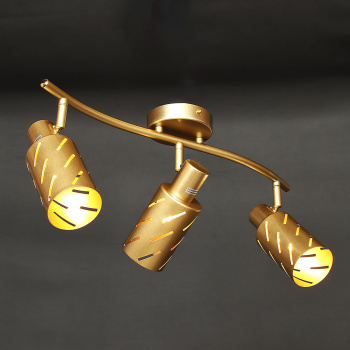 Светильник настенный (спот) 05970-0.8-03 GOLD Е14 3*60W *2