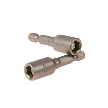 Ключ-насадка для кров.саморезов 8х48мм (2шт) магнитная 1/4" (NC47-04808-02) Novocraft *1/25