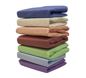 Простыня на резинке трикотаж 140*200*20см розовый 021 Belezza *1/4