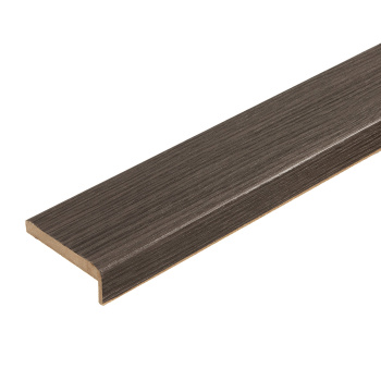 Наличник ПВХ телескопический Неаполь темный 70*2150 мм Двери ГУД *10