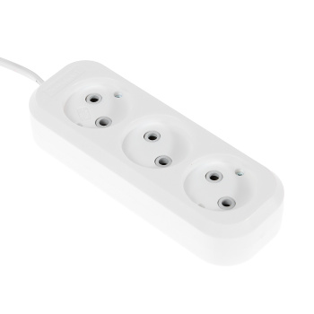 Удлинитель UNIVersal У6-639, 2 метра, 3 розетки, 2х0.75 мм²