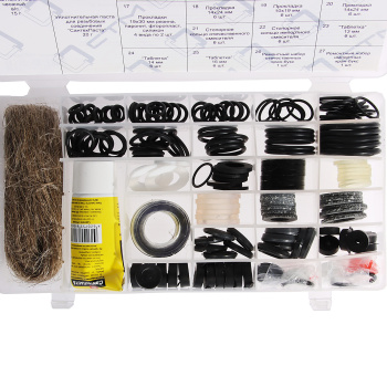 Набор сантехн. прокладок для смесителя  СТМ "Сантехник" №4, в боксе