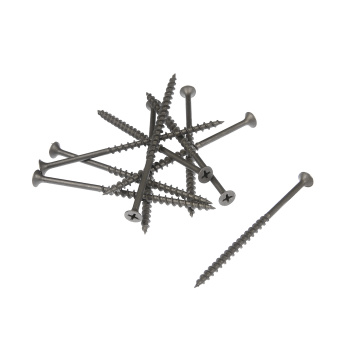 Саморез по дереву 4.8х95 мм BROZEX, крупная резьба, фосфатированные Саморез по дереву 4.8х95 мм BROZEX, крупная резьба, фосфатированные