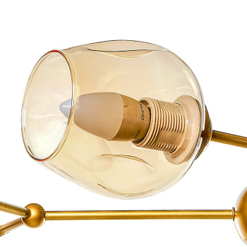 Люстра 10094/8GD AMB Е27 8*60W S=18м2 *1 Люстра 10094/8GD AMB Е27 8*60W S=18м2 *1