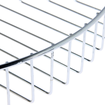 Полка угловая, проволока стальная, 05, Milardo, 105WC00M44