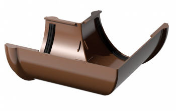 Угол желоба 90° Docke Standard, 120 мм, светло-коричневый