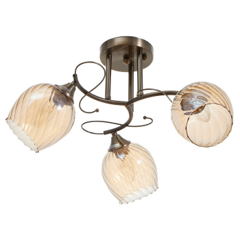 яяяЛюстра Астра 3х40Вт Е27 бронза 52х52х23см 7602093