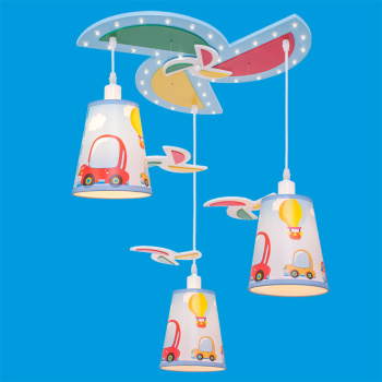 Люстра Gerhort 41022/3, E14, 3 лампы, 40 Вт, детская