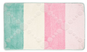Коврик д/ванной Bombini "Silver" (60см х 100см) Розовый SLV 202016 *1/25