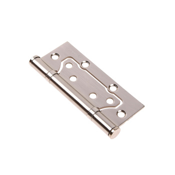 Петля без врезки 100*63*2мм НИКЕЛЬ матовый NIS AVERS *2/12/96