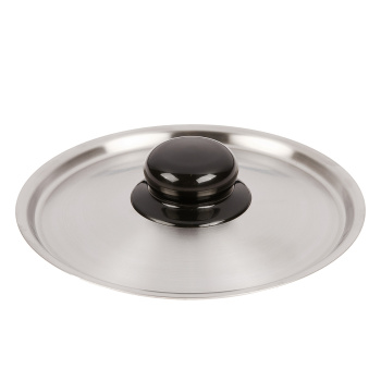 Кастрюля нерж. "АМЕТ" "Дачная" 1,0л d16см, выс.7,1см, d дна 13см Металл.кр. 1с812 (Аша) *1/6