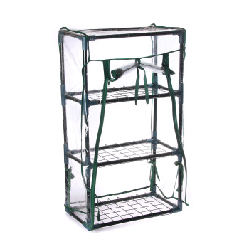 Парник Урожайная сотка 0.46х0.8 м, 3 полки, чехол-укрытие 150 мкм