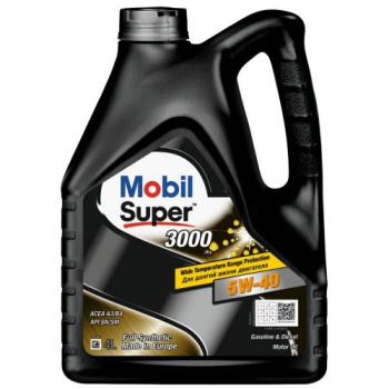 Масло Mobil  5/40 3000 Super синтетическое 4л(23526h)