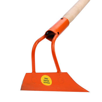 Тяпка сварная заточная 95*120*60 оранжевая с черенком *1/10