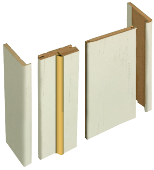 Брус доборный ПВХ телескопический ДУБ ПЛОМБИР 150*2100мм BROZEX-WOOD *5